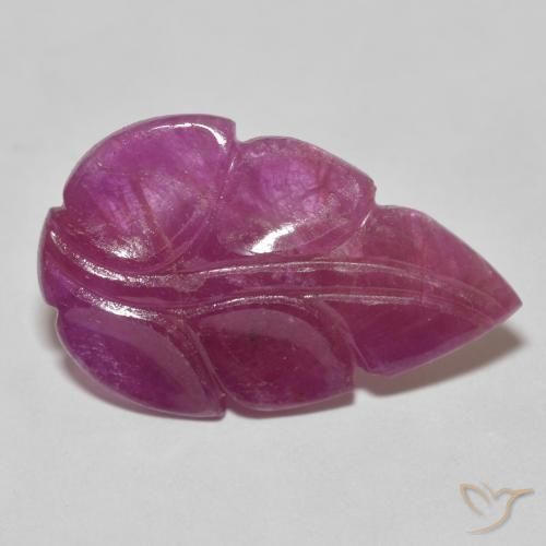 Rubí Púrpura rojizo natural de 4.63 ct, Elegante, Opaco