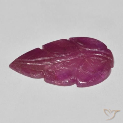 Rubí Púrpura rojizo natural de 4.63 ct, Elegante, Opaco