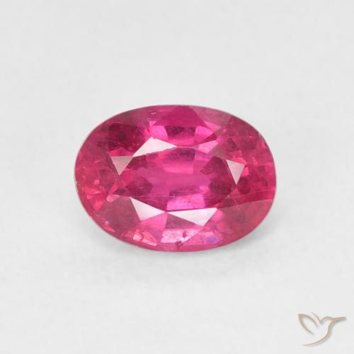 1.31ct Natural Rojo rosado Rubí, Ovalada, VS