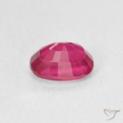 Rubí Rojo claro natural de 1.20 ct, Ovalada, VS