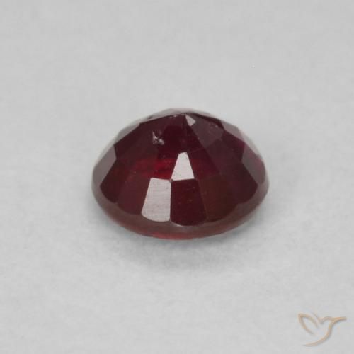 Rubí Rojo vino natural de 0.30 ct, Redondo, SI