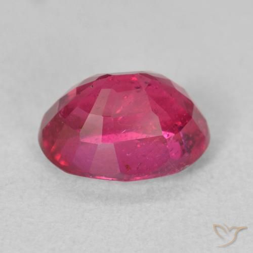 Rubí Rojo claro natural de 2.11 ct, Ovalada, VS