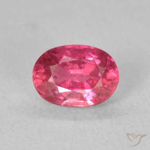 1.27ct Natural Rosado intenso Rubí, Ovalada, VS