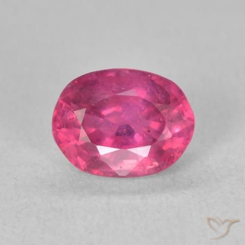 2.00ct Natural Rosado medio Rubí, Ovalada, VS