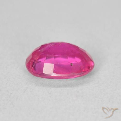 Rubí Rosado intenso natural de 1.50 ct, Ovalada, VS