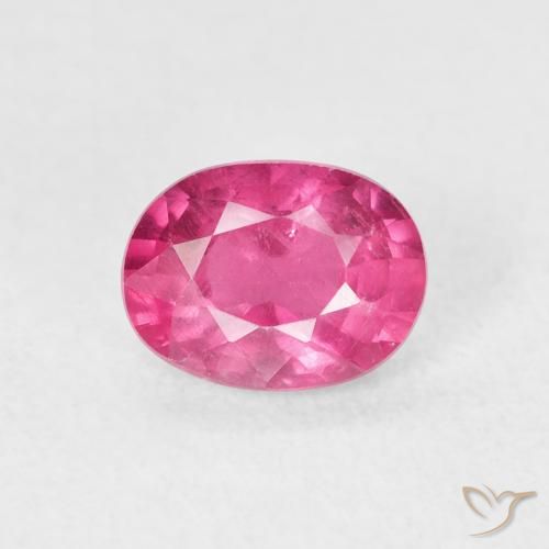 1.20ct Natural Rosado intenso Rubí, Ovalada, VS