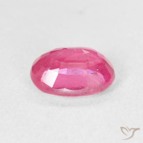 Rubí Rosado intenso natural de 1.91 ct, Ovalada, VS