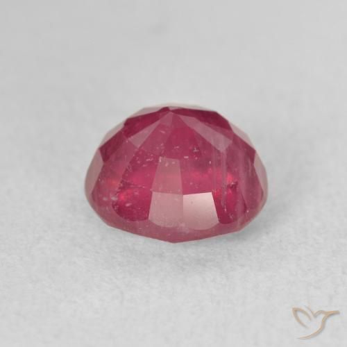 Rubí Rojo rosado natural de 2.62 ct, Redondo, VS-SI