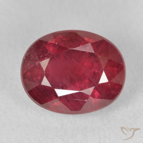 4.75ct Natural Carmesí intenso Rubí, Ovalada, VS-SI