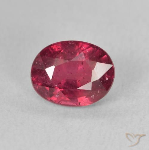 2.10ct Natural Rojo sangre Rubí, Ovalada, VS-SI