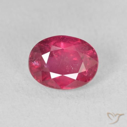 1.82ct Natural Rojo rosado Rubí, Ovalada, VS-SI