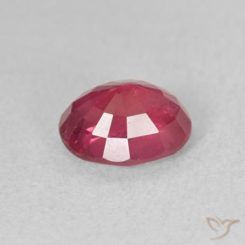 Rubí Rojo rosado natural de 1.82 ct, Ovalada, VS-SI