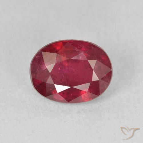 2.13ct Natural Rosado rojizo intenso Rubí, Ovalada, VS-SI
