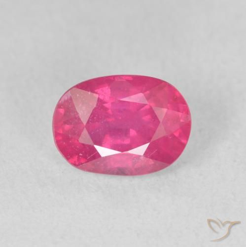 1.83ct Natural Magenta intenso Rubí, Ovalada, VS-SI