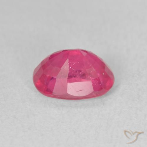 Rubí Magenta intenso natural de 1.83 ct, Ovalada, VS-SI