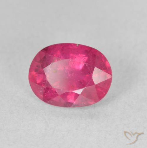 Rubí Rojo rosado natural de 1.94 ct, Ovalada, VS-SI