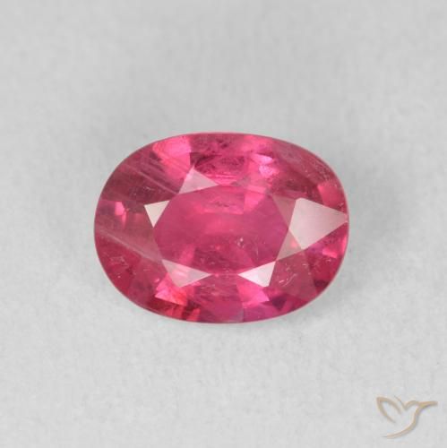 1.60ct Natural Rosado rojizo Rubí, Ovalada, VS-SI