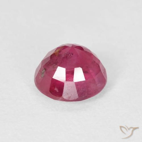 Rubí Rojo rosado natural de 1.80 ct, Redondo, SI