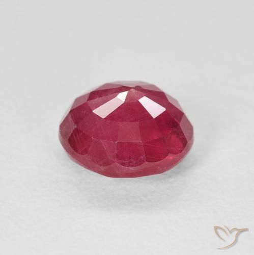 Rubí Rojo mermelada natural de 2.15 ct, Redondo, VS-SI