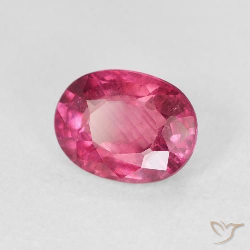 Rubí Rojo rosado natural de 1.88 ct, Ovalada, VS-SI