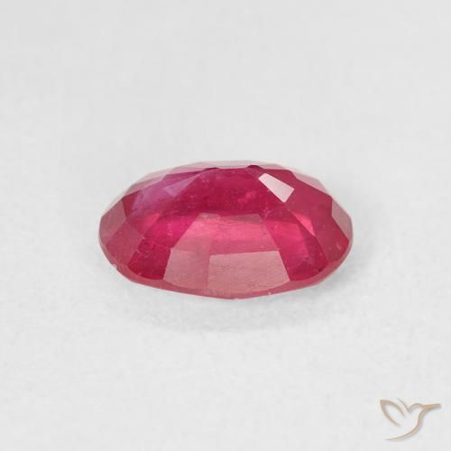 Rubí Rojo rosado natural de 1.49 ct, Ovalada, VS-SI