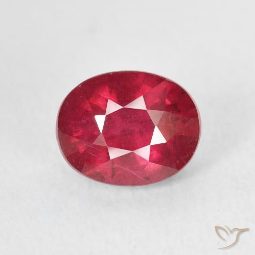 2.45ct Natural Rojo medio Rubí, Ovalada, VS-SI