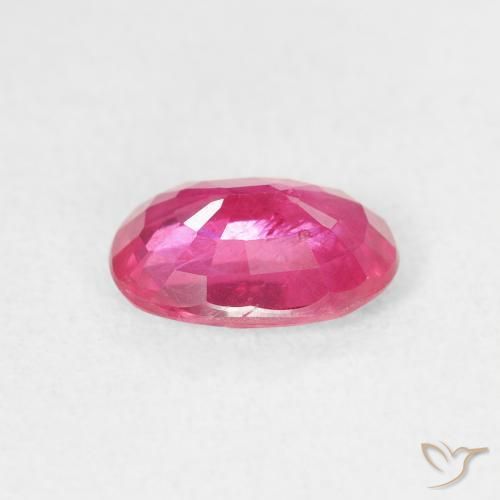 Rubí Rosado intenso natural de 1.47 ct, Ovalada, VS-SI