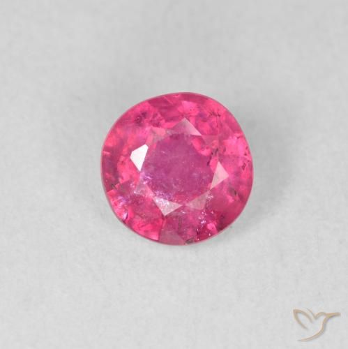1.28ct Natural Rosado medio Rubí, Redondo, VS-SI