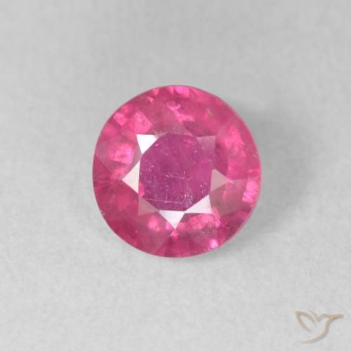 1.32ct Natural Rosado intenso Rubí, Redondo, VS-SI