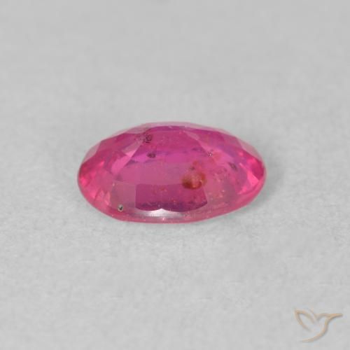 Rubí Rosado intenso natural de 1.45 ct, Ovalada, VS-SI
