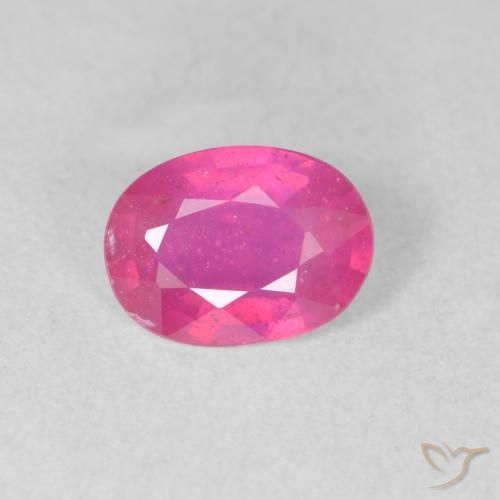 1.26ct Natural Rosado intenso Rubí, Ovalada, VS-SI