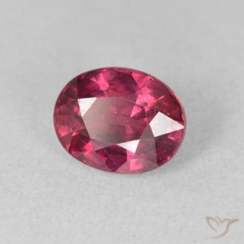 Rubí Rojo rosado natural de 2.10 ct, Ovalada, VS-SI