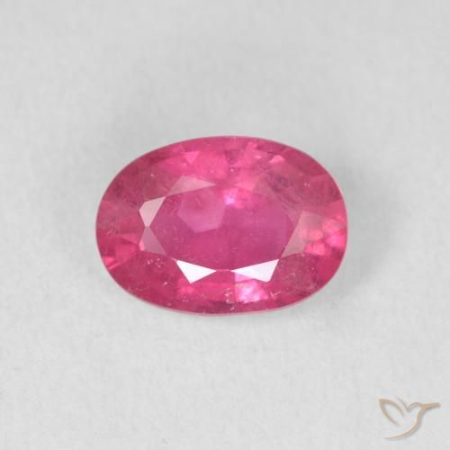 1.47ct Natural Magenta intenso Rubí, Ovalada, VS-SI