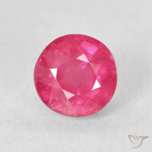 1.79ct Natural Rosado medio Rubí, Redondo, VS-SI