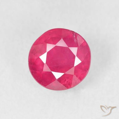 1.54ct Natural Rosado intenso Rubí, Redondo, VS-SI