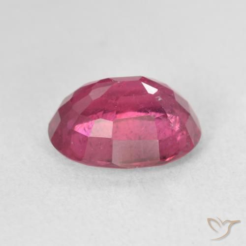 Rubí Rojo claro natural de 3.59 ct, Ovalada, VS-SI