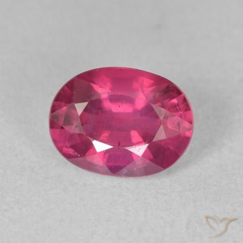 1.96ct Natural Rojo claro Rubí, Ovalada, VS-SI
