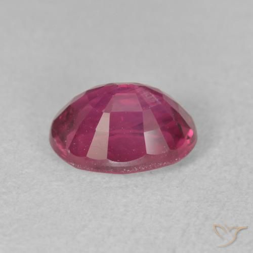 Rubí Rojo claro natural de 1.96 ct, Ovalada, VS-SI