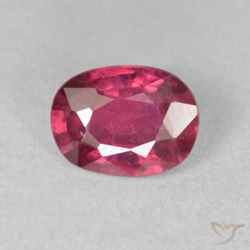 1.65ct Natural Rojo rosado Rubí, Ovalada, VS-SI