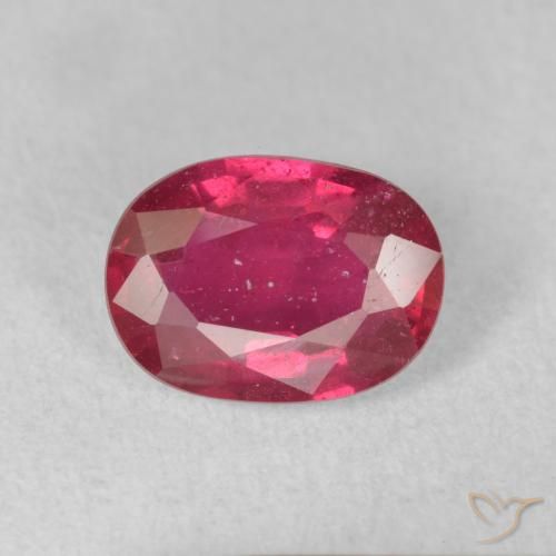 1.73ct Natural Rojo rosado Rubí, Ovalada, VS-SI