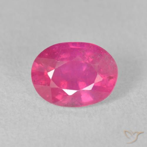 1.76ct Natural Rosado intenso Rubí, Ovalada, VS-SI