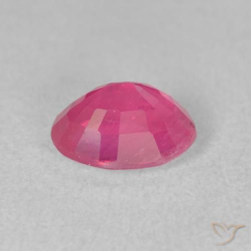 Rubí Rosado intenso natural de 1.76 ct, Ovalada, VS-SI