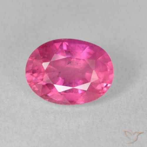 1.97ct Natural Magenta intenso Rubí, Ovalada, VS-SI