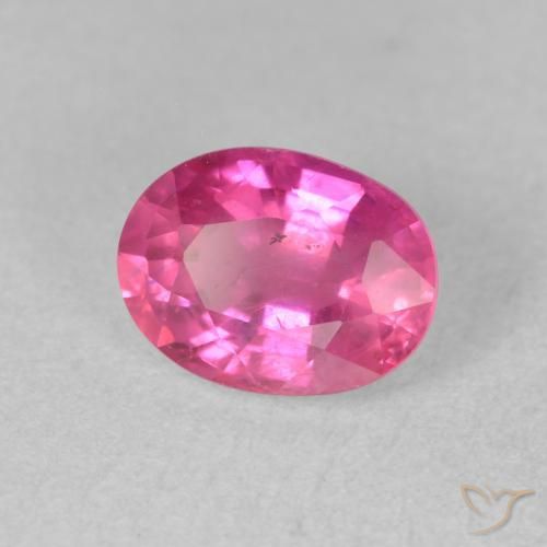 Rubí Magenta intenso natural de 1.97 ct, Ovalada, VS-SI