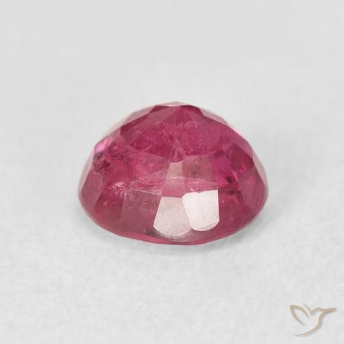 Rubí Rosado rojizo natural de 1.95 ct, Redondo, VS-SI