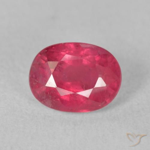 2.13ct Natural Rojo rosado Rubí, Ovalada, VS-SI