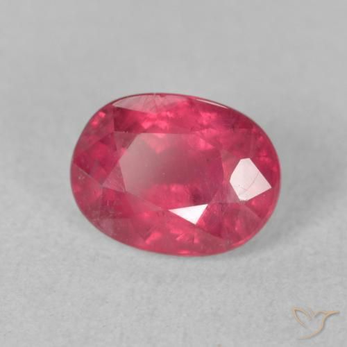 Rubí Rojo rosado natural de 2.13 ct, Ovalada, VS-SI
