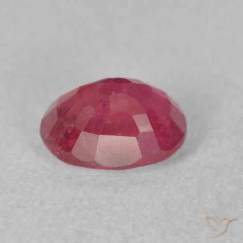 Rubí Rojo rosado natural de 2.13 ct, Ovalada, VS-SI