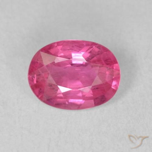 1.50ct Natural Rosado rojizo Rubí, Ovalada, VS-SI