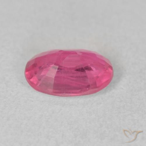 Rubí Rosado rojizo natural de 1.50 ct, Ovalada, VS-SI